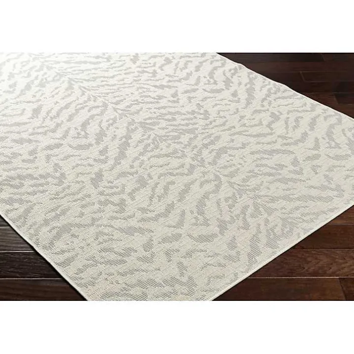 Gray Ravello Outdoor Rug, 6x9