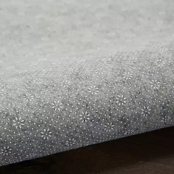Gray Reversible Non-Slip Rug Pad, 3x4