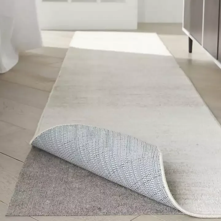 Gray Reversible Non-Slip Rug Pad, 2x8