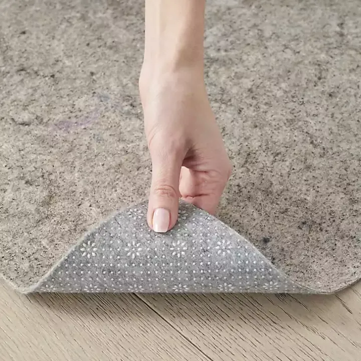 Gray Reversible Non-Slip Rug Pad, 2x8