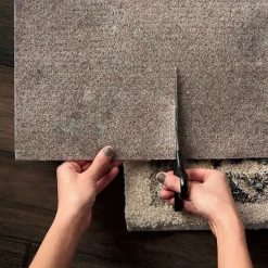 Gray Reversible Non-Slip Rug Pad, 2x8