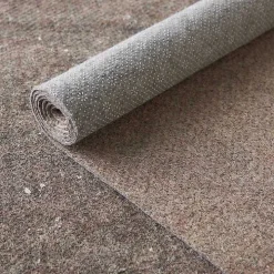 Gray Reversible Non-Slip Rug Pad, 5x8