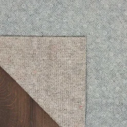 Gray Reversible Non-Slip Rug Pad, 8x10