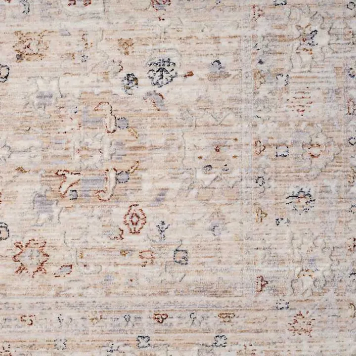 Gray Subtle Pattern Area Rug, 5x7