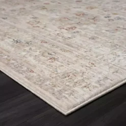 Gray Subtle Pattern Area Rug, 5x7