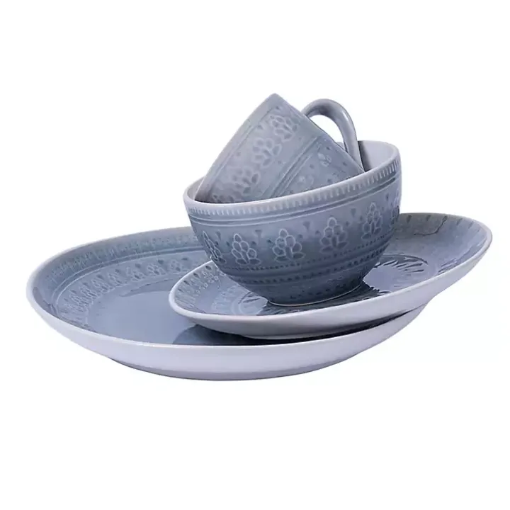 Gray Tessa 16-pc. Dinnerware Set