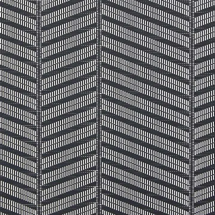 Gray Textured Twill Weave Placemats, Set of 6