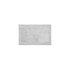Gray Tufted Reversible Bath Mat, 34 in.