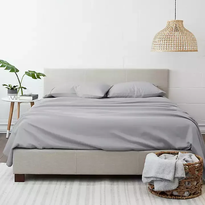 Gray Ultra Soft 4-pc. Queen Sheet Set