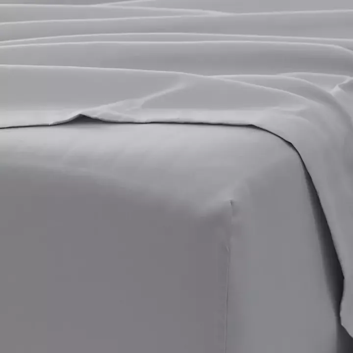 Gray Ultra Soft 3-pc. Twin Sheet Set