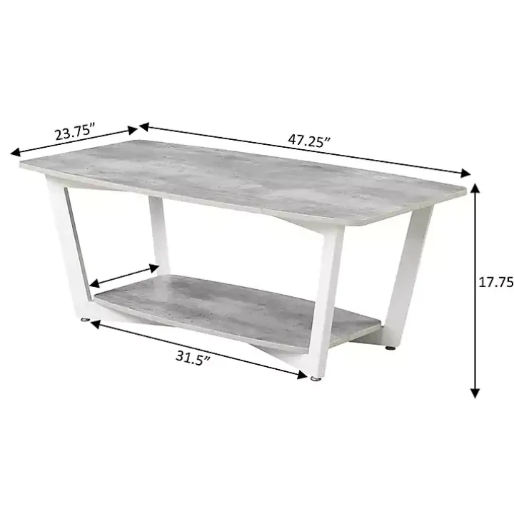 Graystone White Joanne Coffee Table