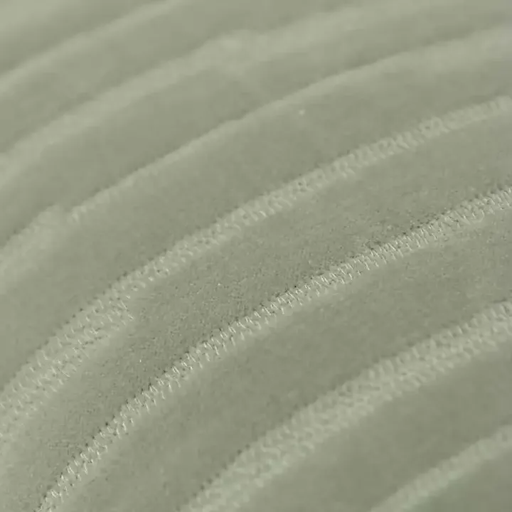 Green Asymmetrical Stripe Lumbar Pillow