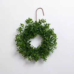 Green Boxwood Mini Wreath