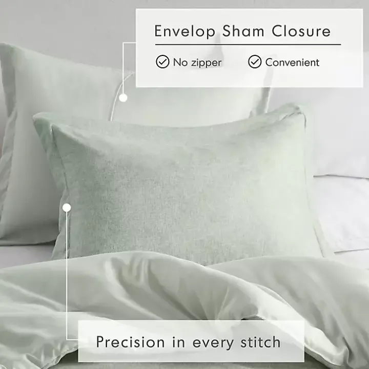 Green Chambray 2-pc. Twin/Twin XL Comforter Set