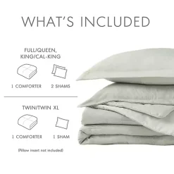 Green Chambray 2-pc. Twin/Twin XL Comforter Set