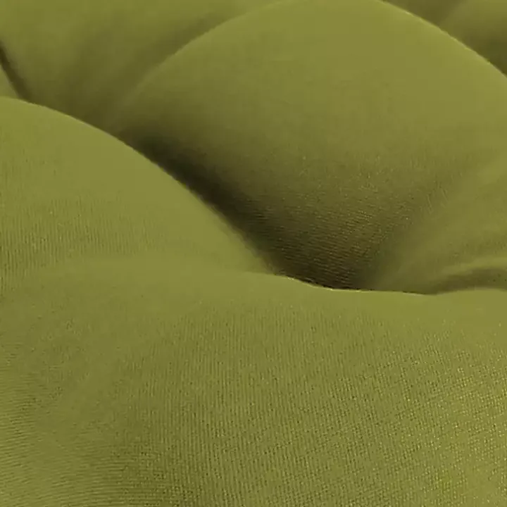 Green French Edge 3-pc. Outdoor Wicker Cushion Set