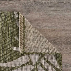 Green Pineapple Indoor/Outdoor Area Rug, 5x7