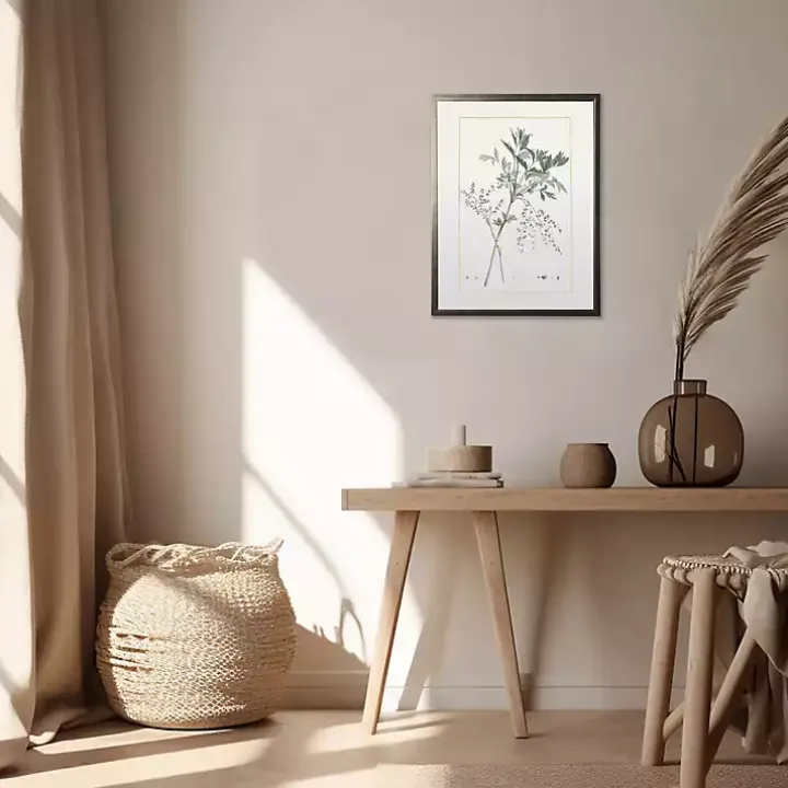 Greenery Botanical IV Pewter Framed Art Print