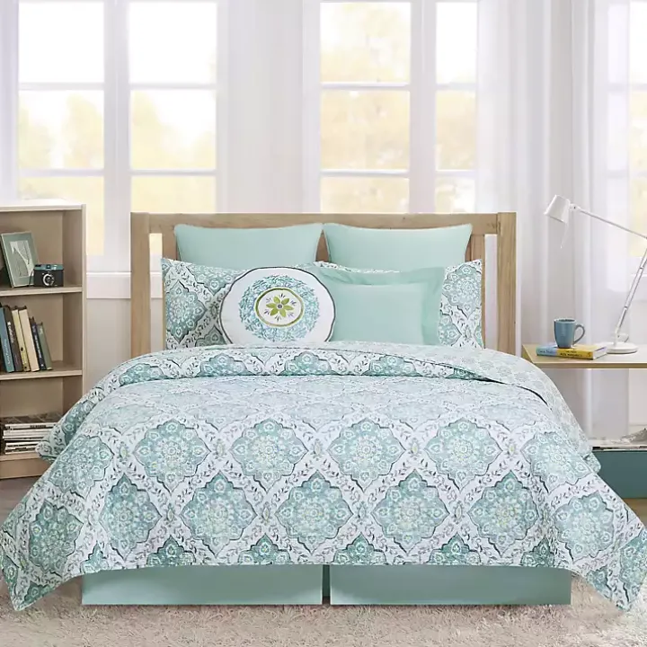 Harlen Mosaic 3-pc. King Quilt Set
