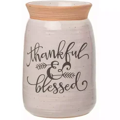 Harvest Sentiment Ceramic Vases, Set of 2