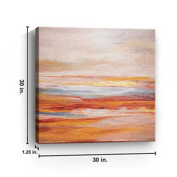 Heart of the Sun Canvas Art Print