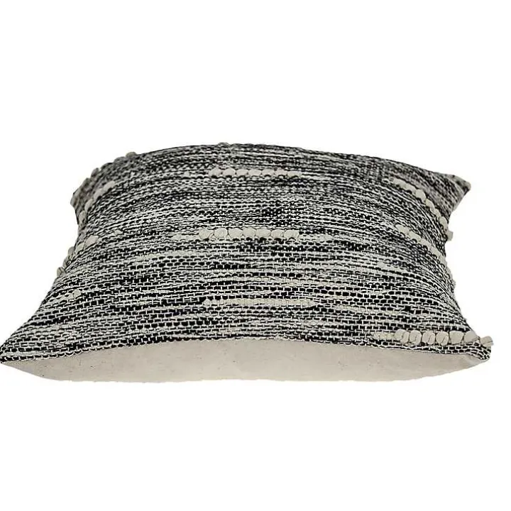Heathered Knots Throw Pillow