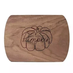 Hey There Pumpkin Walnut Serving Board