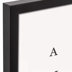 Hi Alphabet Framed Canvas Wall Plaque