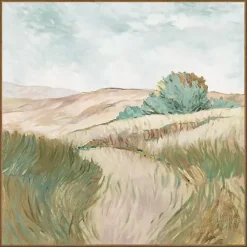High Season Framed Canvas Art Print