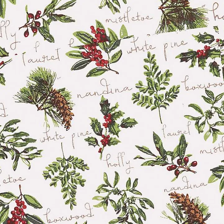 Holiday Greenery Table Runner
