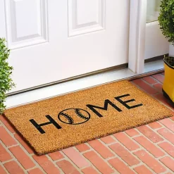 Home Baseball Doormat