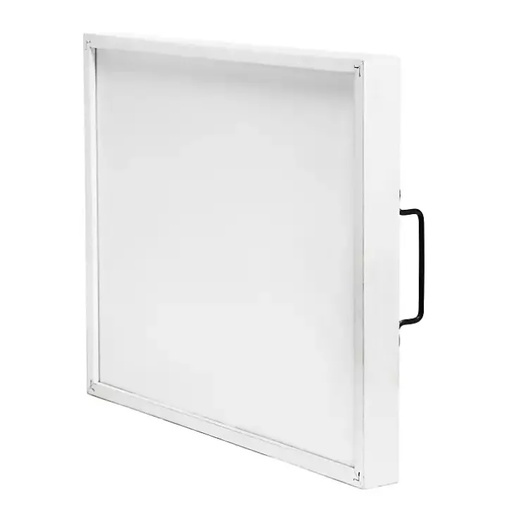 Home White Wash Wood Tray