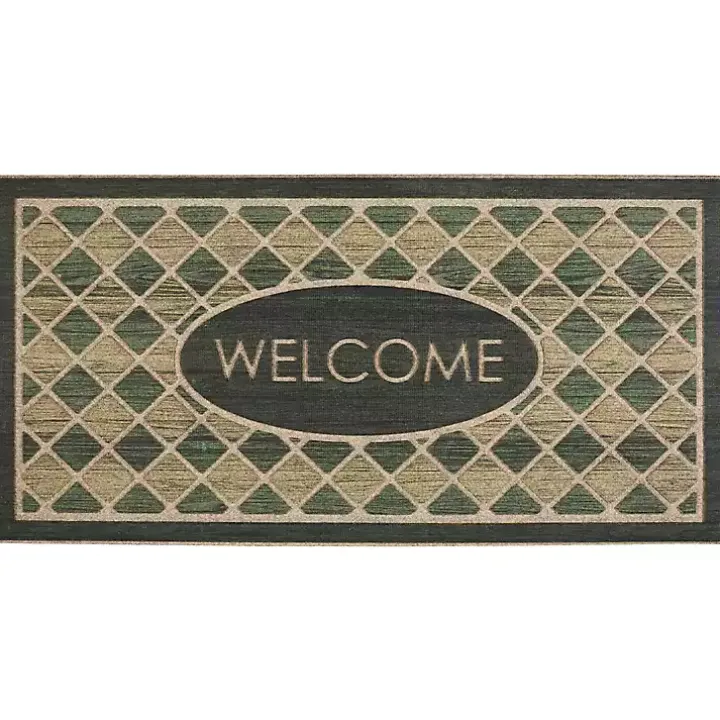 Hunter Woodgrain Ornamental Entry Doormat