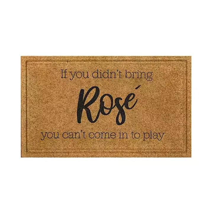 If You Didn't Bring Rose Welcome Mat