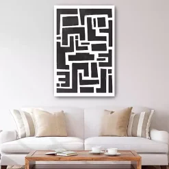 Imperfect Shapes Canvas Art Print