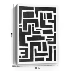 Imperfect Shapes Canvas Art Print