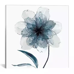 Indigo Bloom II Canvas Art Print