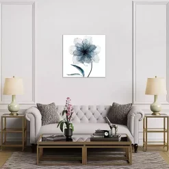 Indigo Bloom II Canvas Art Print