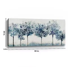 Indigo Forest Light Giclee Canvas Art Print