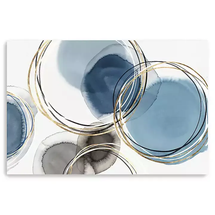 Infinity Indigo II Canvas Art Print