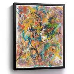 Inside Out No. 2 Framed Giclee Canvas Art Print