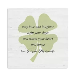 Irish Blessing Canvas Art Print, 20x20 in.
