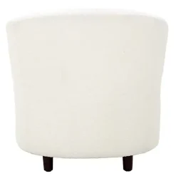 Ivory Boucle Parker Club Chair