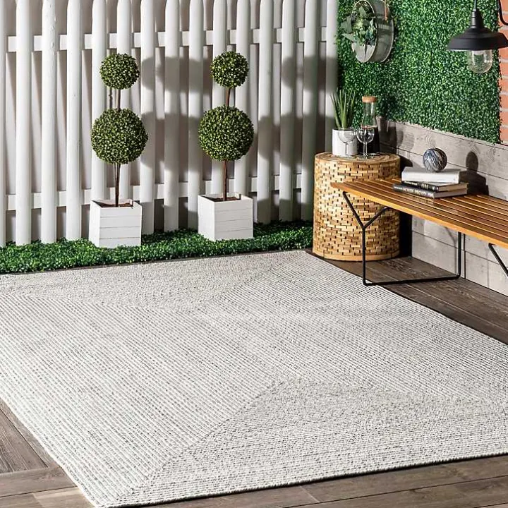 Ivory Braided Lefebvre Area Rug, 12x15