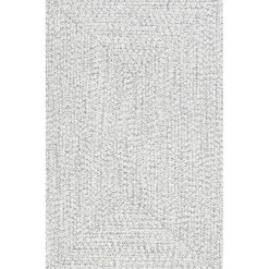 Ivory Braided Lefebvre Area Rug, 12x18