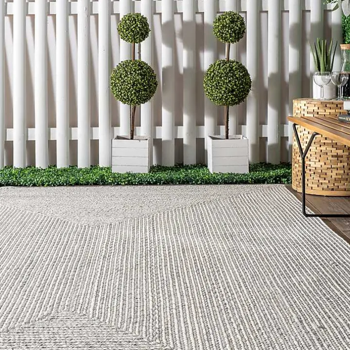 Ivory Braided Lefebvre Area Rug, 12x18