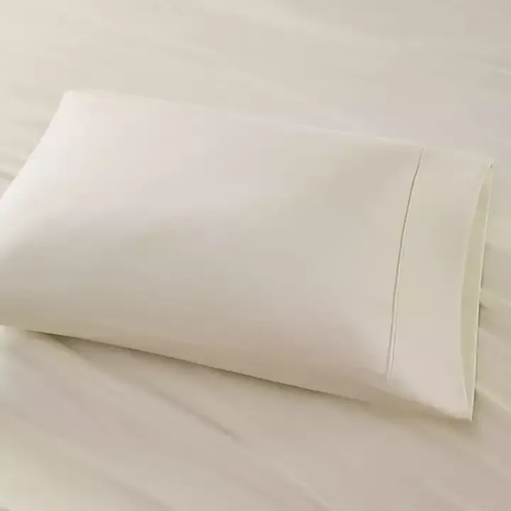 Ivory Cotton Blend Sateen 6-pc. King Sheet Set