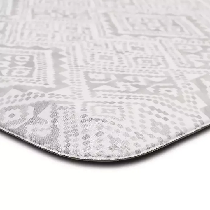 Ivory Cushioned Kitchen Mat