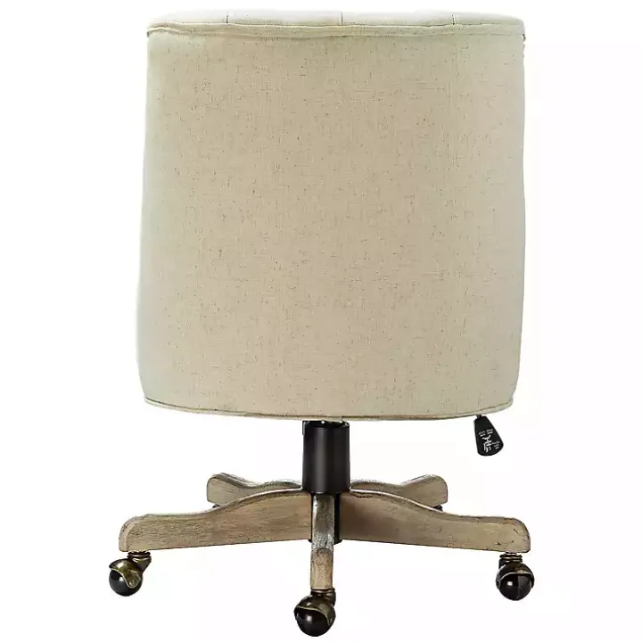 Ivory Dylan Upholstered Office Chair