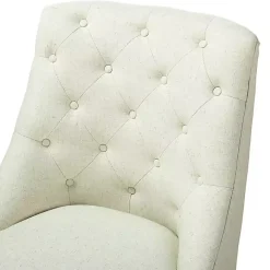 Ivory Dylan Upholstered Office Chair